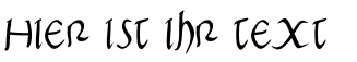 Ihre Vorschau von der Schriftart Pompeji Petit