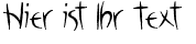 Ihre Vorschau von der Schriftart Poseidon