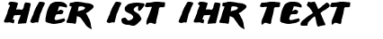 Ihre Vorschau von der Schriftart An ode to noone