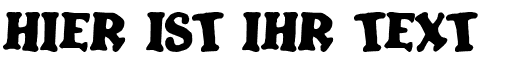 Ihre Vorschau von der Schriftart Blatant