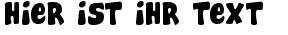 Ihre Vorschau von der Schriftart Cheeseburger