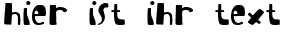 Ihre Vorschau von der Schriftart I suck at golf