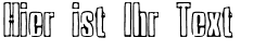 Ihre Vorschau von der Schriftart Ink Tank