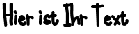 Ihre Vorschau von der Schriftart International Chunkfunk