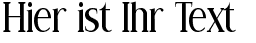 Ihre Vorschau von der Schriftart Effloresce