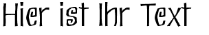 Ihre Vorschau von der Schriftart Eskargot