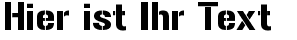Ihre Vorschau von der Schriftart Gunplay