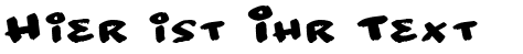 Ihre Vorschau von der Schriftart No Consequence