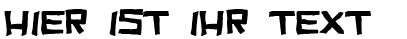 Ihre Vorschau von der Schriftart Noodle Soup