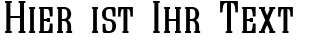 Ihre Vorschau von der Schriftart Quastic Kaps