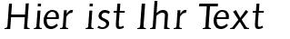 Ihre Vorschau von der Schriftart Aida Serif