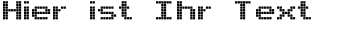 Ihre Vorschau von der Schriftart Arcade