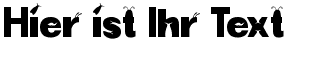 Ihre Vorschau von der Schriftart a bug's life