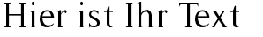 Ihre Vorschau von der Schriftart Timeless