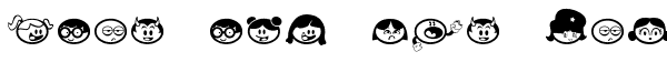 Ihre Vorschau von der Schriftart Chickabiddies