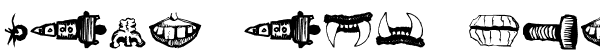 Ihre Vorschau von der Schriftart Monster Masher