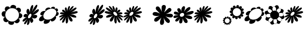 Ihre Vorschau von der Schriftart Saru's Flower Dings