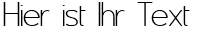 Ihre Vorschau von der Schriftart Asenine