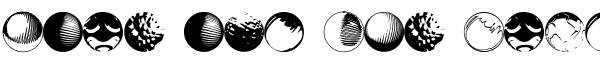 Ihre Vorschau von der Schriftart 52 Sphereoids