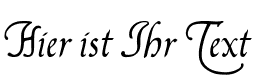 Ihre Vorschau von der Schriftart Francisco Lucas Briosa
