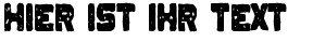Ihre Vorschau von der Schriftart Johnny Homicide