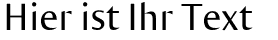 Ihre Vorschau von der Schriftart Ogirema