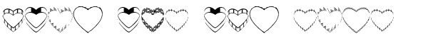 Ihre Vorschau von der Schriftart 4YEOhearts