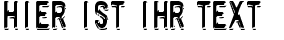 Ihre Vorschau von der Schriftart Motorway