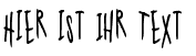 Ihre Vorschau von der Schriftart Nerdproof