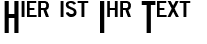 Ihre Vorschau von der Schriftart Road way