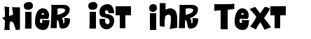 Ihre Vorschau von der Schriftart Floraless