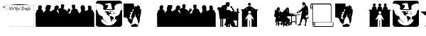 Ihre Vorschau von der Schriftart Law & Order