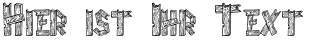 Ihre Vorschau von der Schriftart Alpha Wood