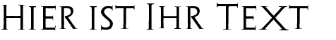 Ihre Vorschau von der Schriftart Archeologicaps