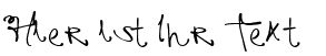 Ihre Vorschau von der Schriftart assign