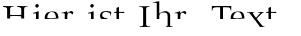 Ihre Vorschau von der Schriftart Fragmenta