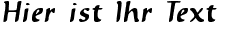 Ihre Vorschau von der Schriftart InkyDinky