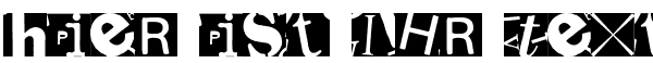 Ihre Vorschau von der Schriftart Letter Soup Mainz