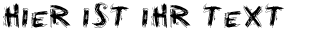 Ihre Vorschau von der Schriftart Minus