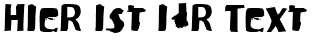 Ihre Vorschau von der Schriftart Modern Conformist