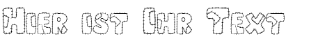 Ihre Vorschau von der Schriftart Patchwork Letter