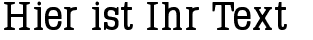Ihre Vorschau von der Schriftart Typo Latin Serif