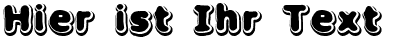 Ihre Vorschau von der Schriftart Hillock