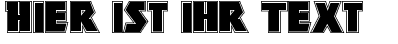 Ihre Vorschau von der Schriftart Mighty