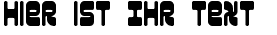 Ihre Vorschau von der Schriftart Reason