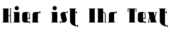 Ihre Vorschau von der Schriftart Avondale