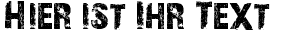 Ihre Vorschau von der Schriftart 28 Days Later