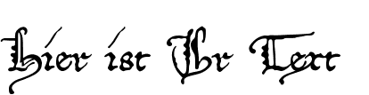 Ihre Vorschau von der Schriftart DeiGratia