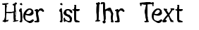 Ihre Vorschau von der Schriftart Lights Out BRK