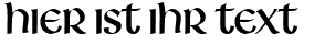Ihre Vorschau von der Schriftart Livingstone